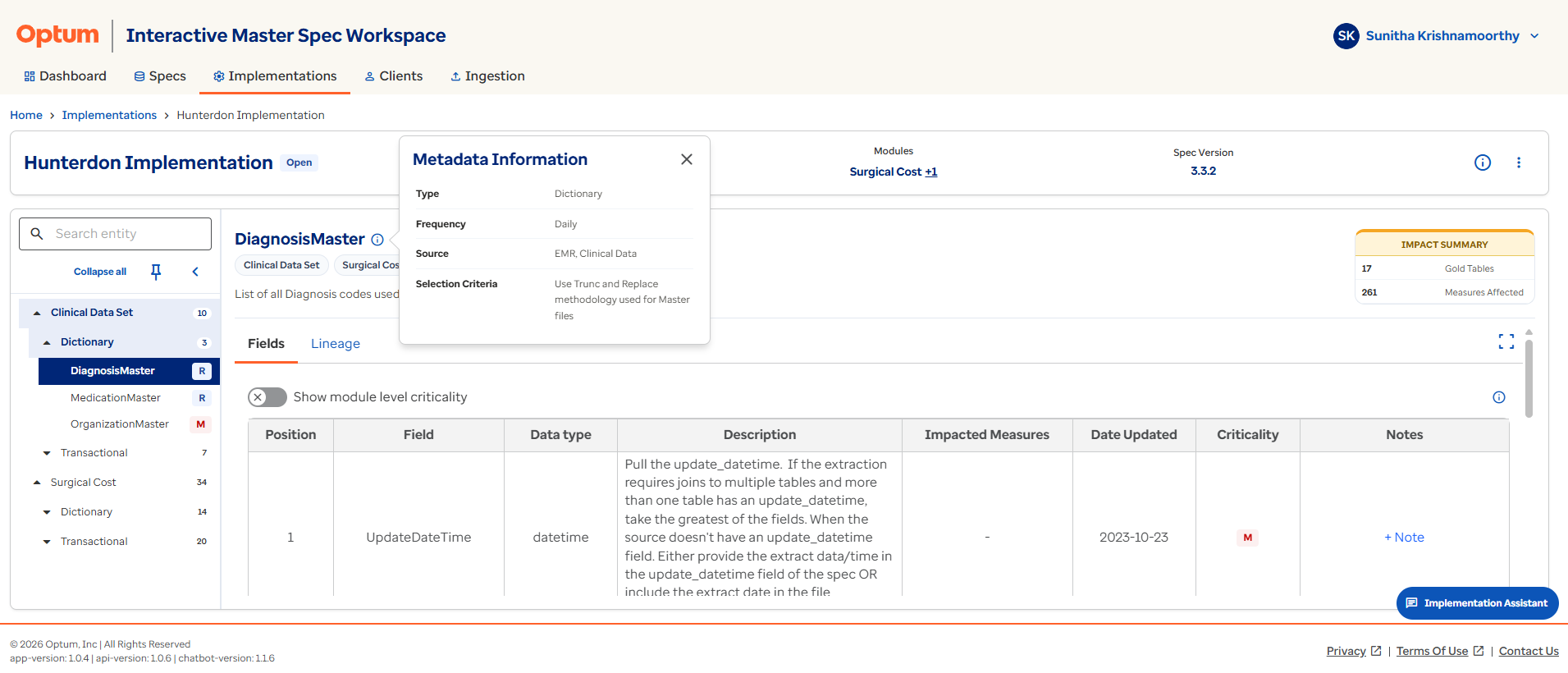 Implementation meta information 2